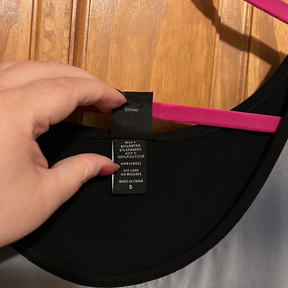 Torrid Nightmare Before Christmas Chiffon Tee size 5 Like New Jack & Sally 💙 - Picture 3 of 4